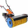 Gasoline Multi-Functional Push Snow Sweeper: Three-in-One Road and Community Snow Shovel & Thrower