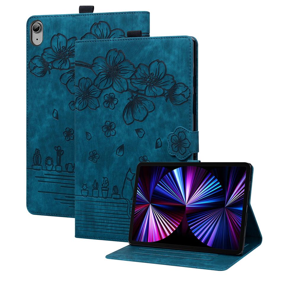 Kožené pouzdro se stojánkem Sakura pro iPad 2025 Pro 10.2 10.9 11 12.9 13 palců Air 4 5 6 MINI 7 8 9 10. 11. generace Kryt se slotem na karty