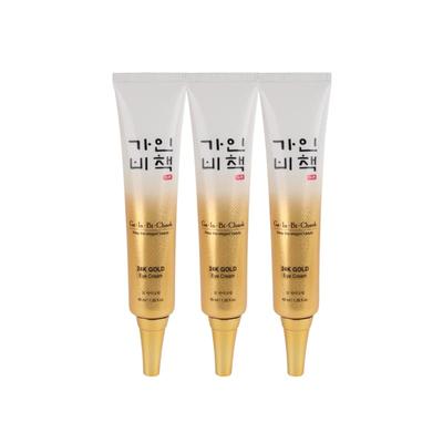 (1+1+1) Gainbi Cheok Jin 24K Gold Eye Cream 40ml / Ginseng Cultured Root Exosome Elasticity Care Wrinkle Improvement