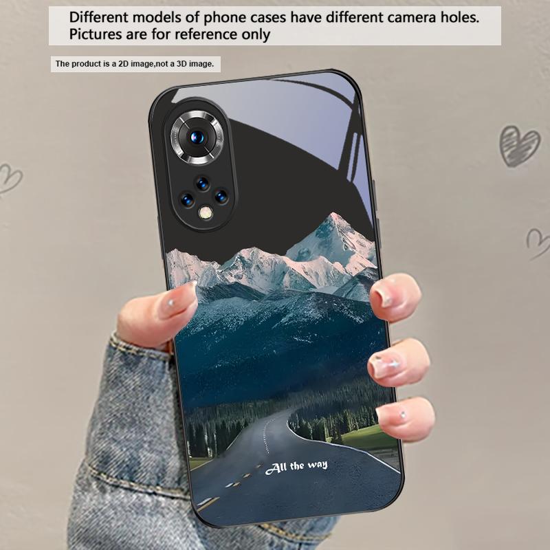

A lush forest of leaves For Honor X5 Plus X30 X9c Smart X5b X9a X30 Max X50i 30 Pro 50 Pro 70 90 Smart 200 Lite Glass Phone Case Honor 90