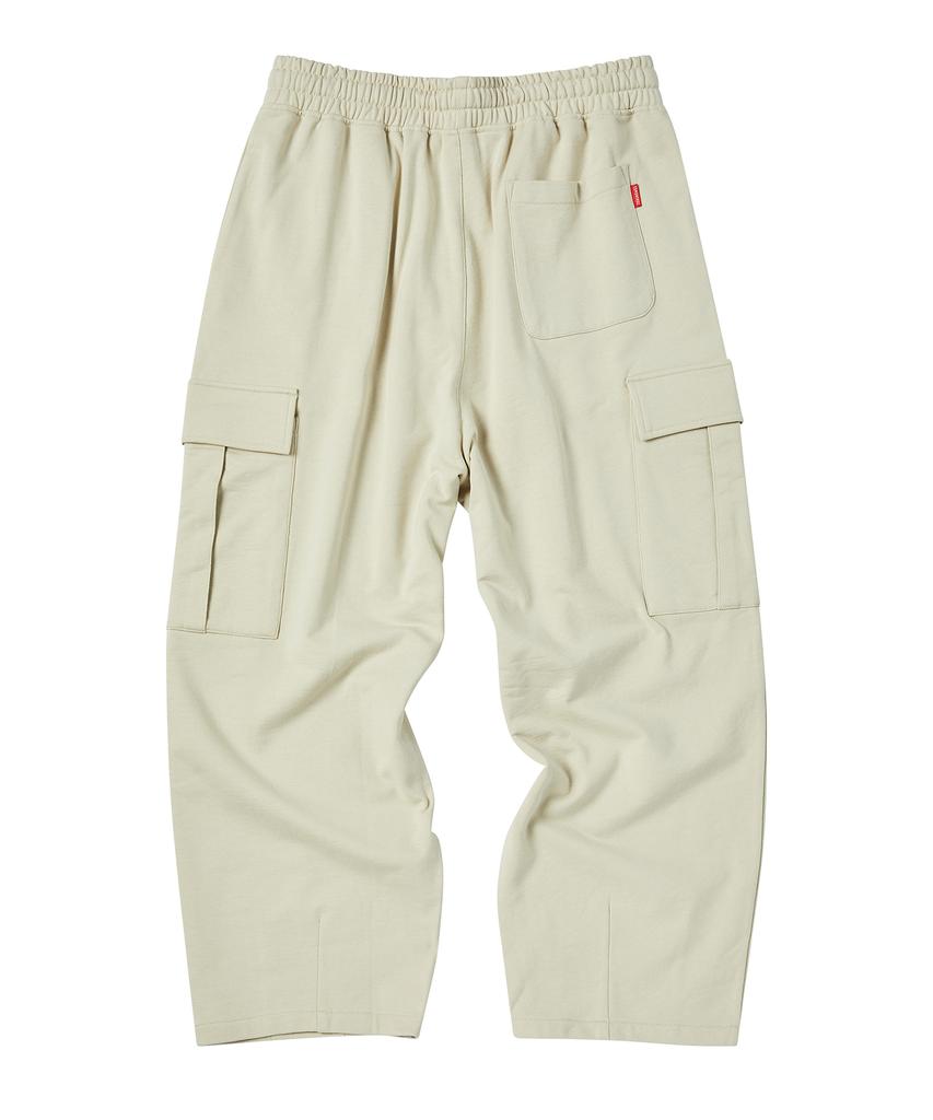 COMONINOZ Balloon Sweat Pants [Beige]