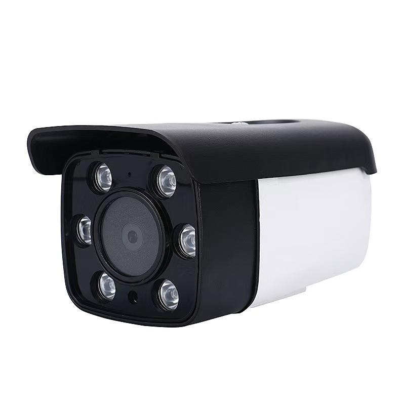 4MP 4-Channel PoE Outdoor Surveillance Camera Kit with Dual Light Night Vision.