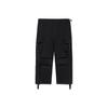 CF Wu Xing Series Reflective Loose Casual Pants with 3D Pockets Unisex Bottoms Black AKXR601-2