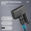WEST BIKING 160PSI Bicycle Tire Pump Schrader/Presta/Dunlop Valve Bike Inflator Rapid Inflation Digital Pressure Gauge Bike Pump
