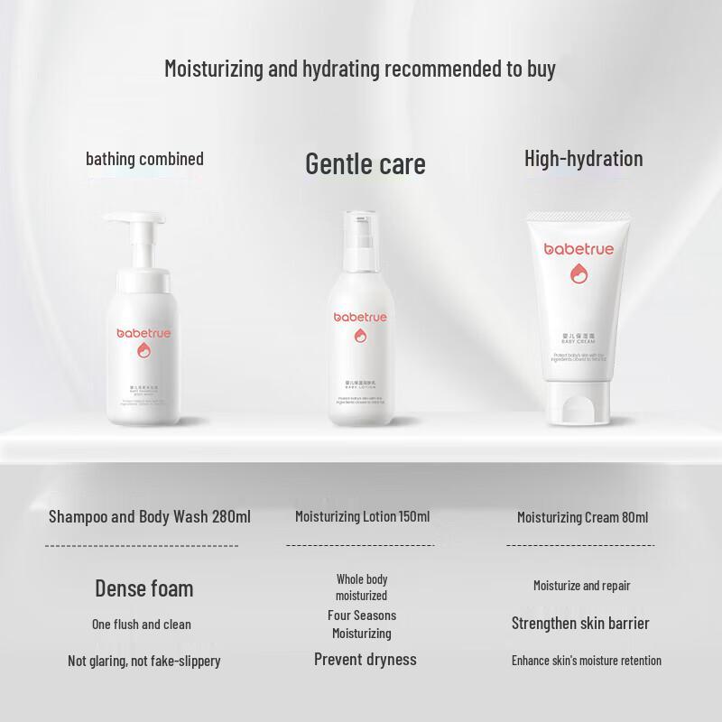 Babetrue Gentle Baby 2-in-1 Shampoo & Body Wash