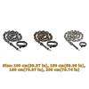 Lightweight Simulated Giant Chain Pet Leash Plastic Dog Traction Rope  Halloween Props
