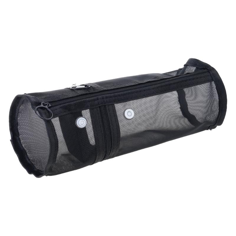 Pencil Pouch Pen Bag Clear Pencil Case Large Capacity Pencil Bag Pen Pouch Cylindrical Pen Case Back to School Supplies