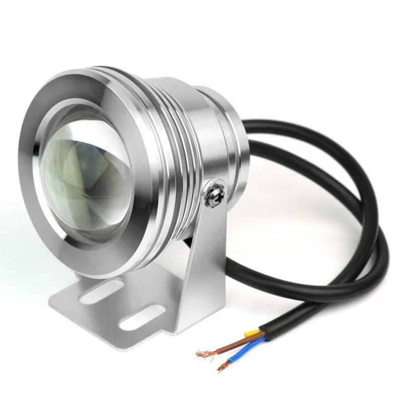 10W LED Colorful Underwater Light RGB Fountain Pool Light with Remote Control Outdoor Waterproof Landscape Light