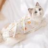 Breathable Pet Sterilization Suit Adjustable Pet Anti-Lick Suit Cat Recovery Clothing  Post-Op Care