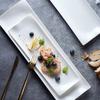 ZISIZ 14-inch Japanese Origami Rectangular Ceramic Plate