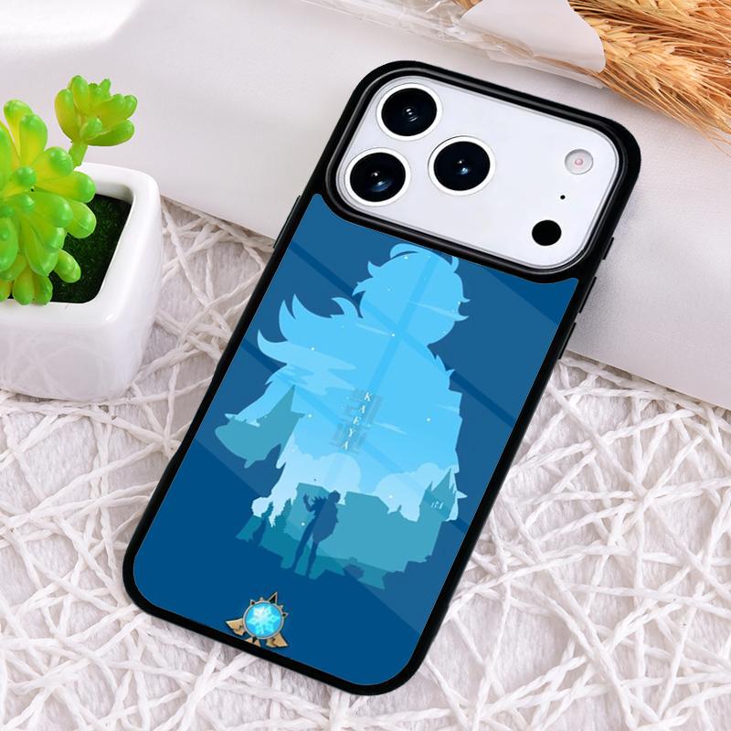 

Genshin Impact Kaeya Phone Case for iPhone 17 Air 16 15 11 12 14 13 Pro Max Shockproof Cover iPhone17 Pro Max