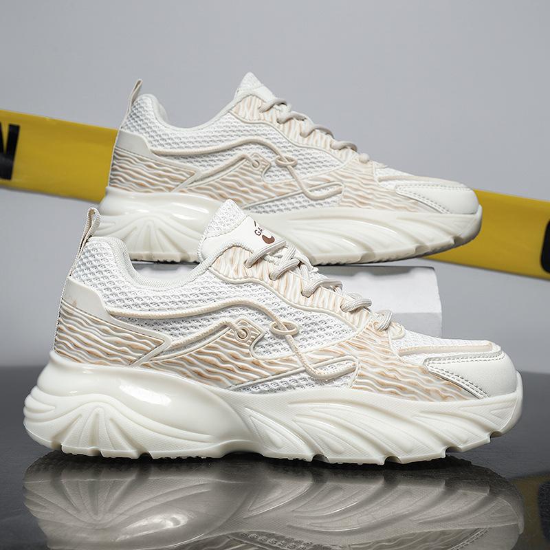 Autumn Dad Shoes 2024 New Trendy Sports Casual Shoes Men's Durable Dad Shoes Lightweight Breathable Running Shoes