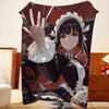 Anime C-Celestia L-Ludenberg Throw Flannel Throw Blanket, Lightweight Cozy, Durable Washable Cute Cool