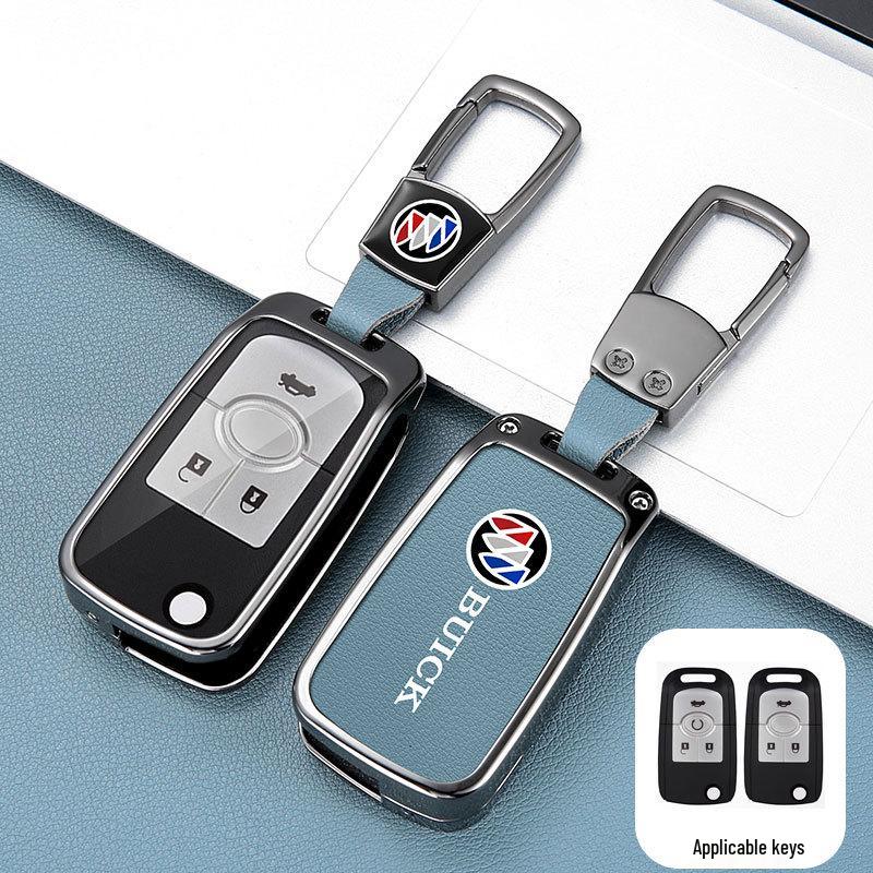 Metal Protective Key Shell for 2015 Buick Excelle - Fits 2008 Model Buckle