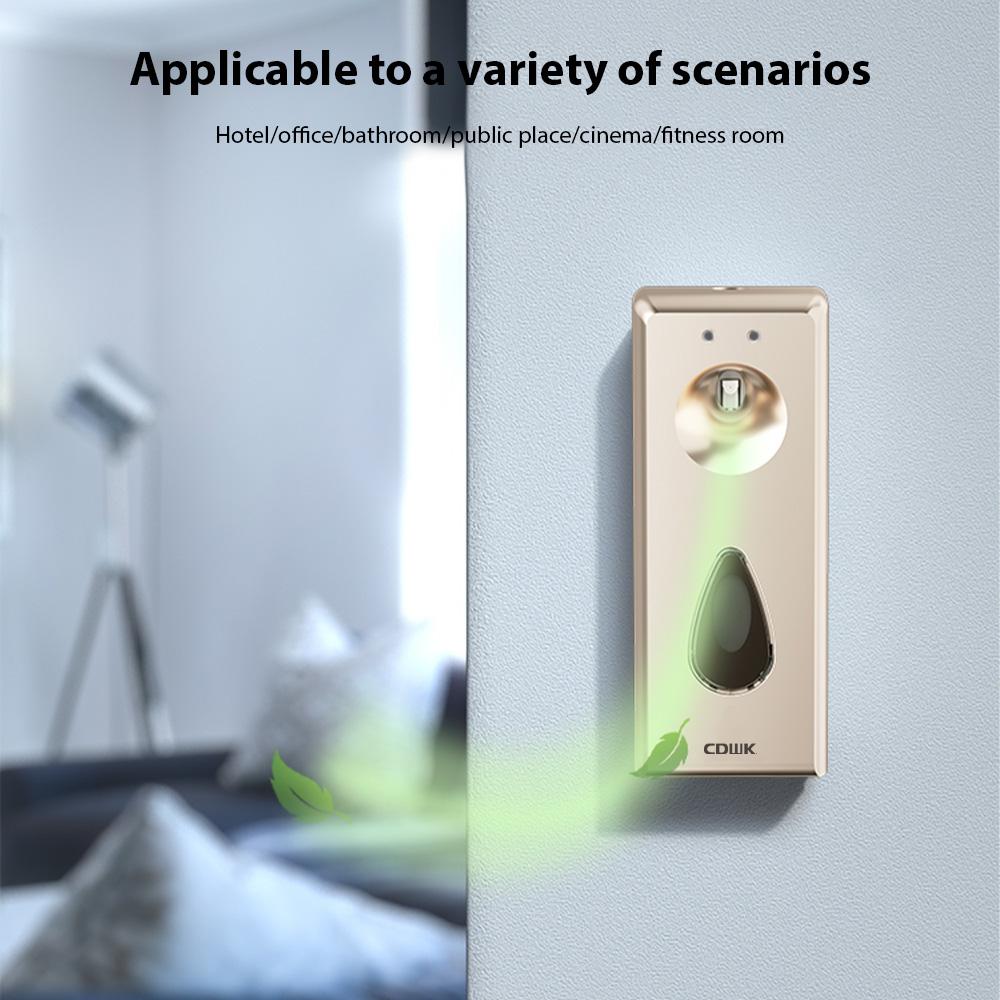 300ml Automatic Freshener Spray Dispenser Wall Mount Standing Automatic Dispenser for Bathroom Hotel Commercial Place Low Noise Fragr
