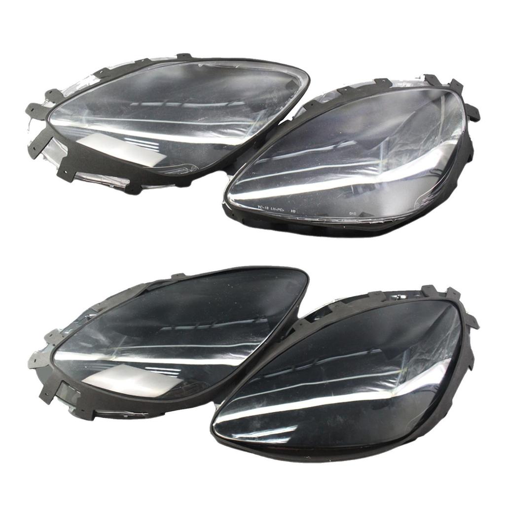 Headlight Lens Shell Covers for Corvette C6 2005-2013 20936417 20789711