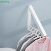 Foldable Wall-Mounted Clothes Hanger Rack - Space-Saving Aluminum Folding Hook Organizer for Bathroom,Bedroom & Laundry Room
