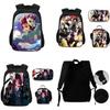 Large Capacity Demon Slayer Kimetsu No Yaiba Backpack With Durable Material And Stylish Design