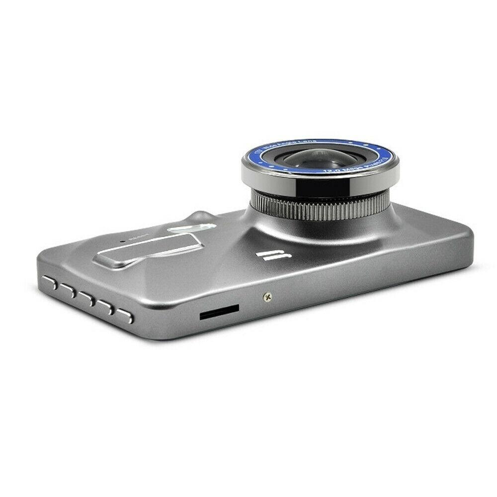 Screen Dual Lens HD 1080P Dash Cam Front&Rear Built-in GPS 170° Wide Angle DVR with G-sensor/Night Vision/Motion Detection/Loop