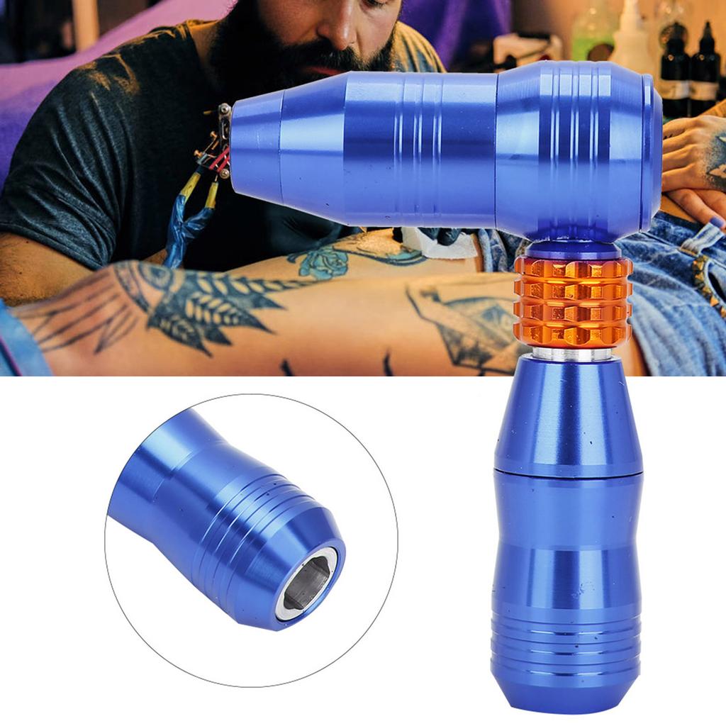 Motor Tattoo Machine DC Interface Alloy Eyebrow Tattoo Liner Shader DeviceBlue