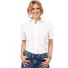 Marvelis Womens/Ladies Chambray Comfort Short-Sleeved Blouse