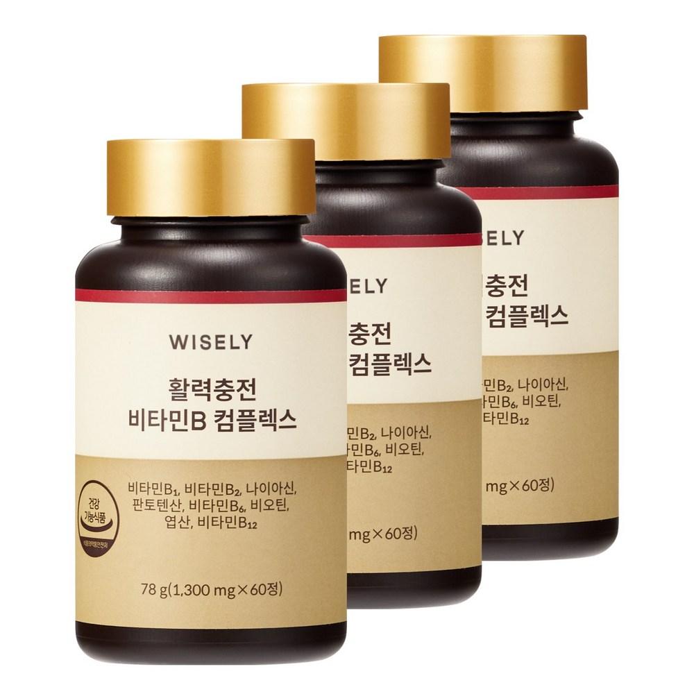 Wisely Vitality Booster Vitamin B Complex 3 Pcs 60 Tablets
