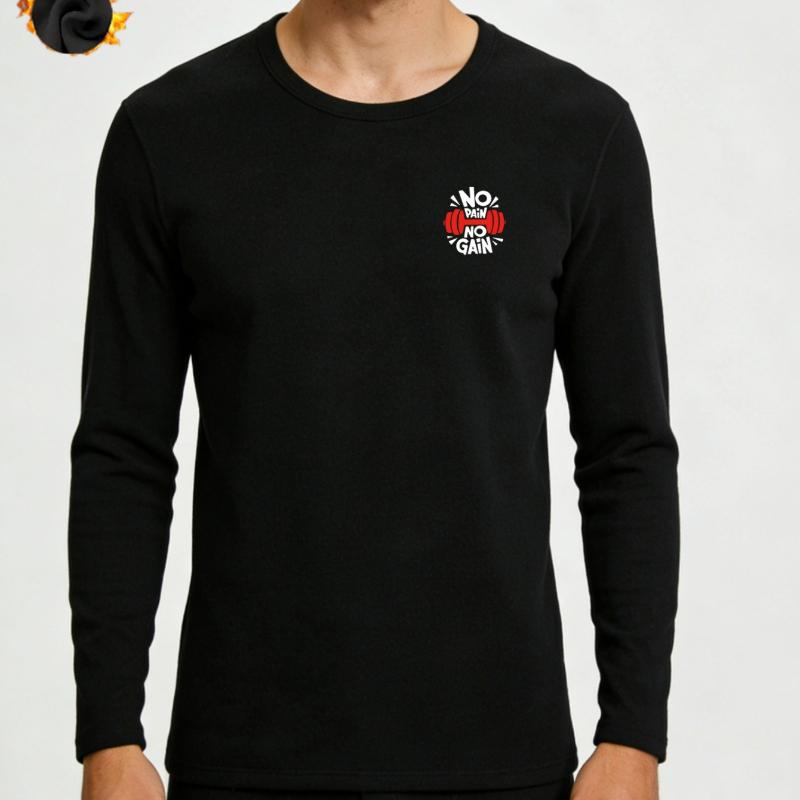 

Soft Long Sleeve T-Shirt, Modal Fabric & Lightweight, Spring Autumn Daily XXL чёрный