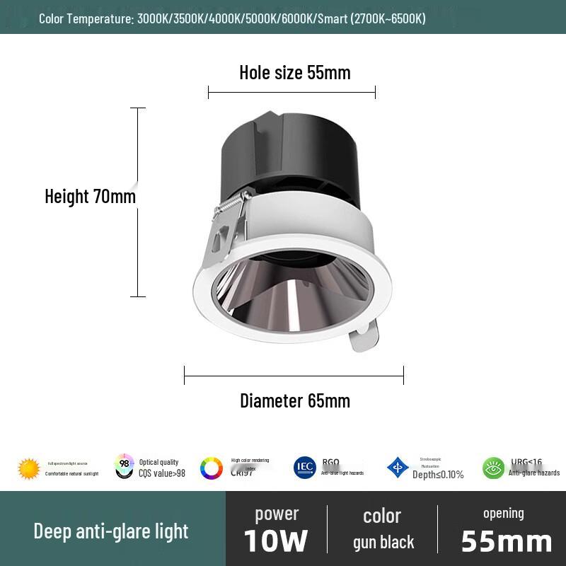 Nufeng Smart Full Spectrum LED Spotlight