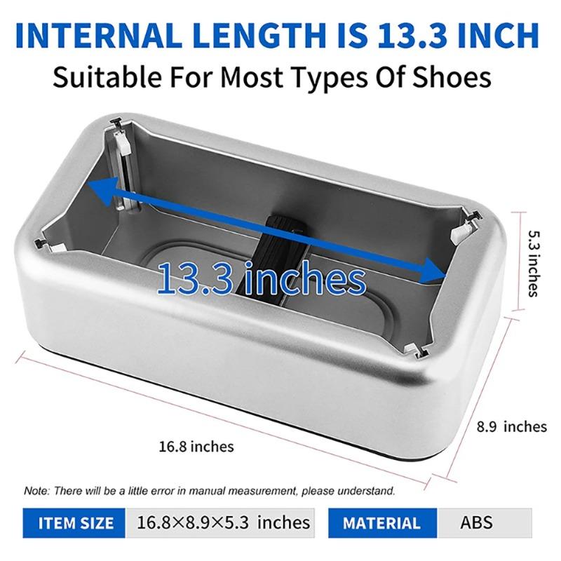 Portable Automatic Shoe Cover Machine Hand-Free Dispenser ABS Anti-Slip Base Practical Overshoes Device for Home Office Supplies