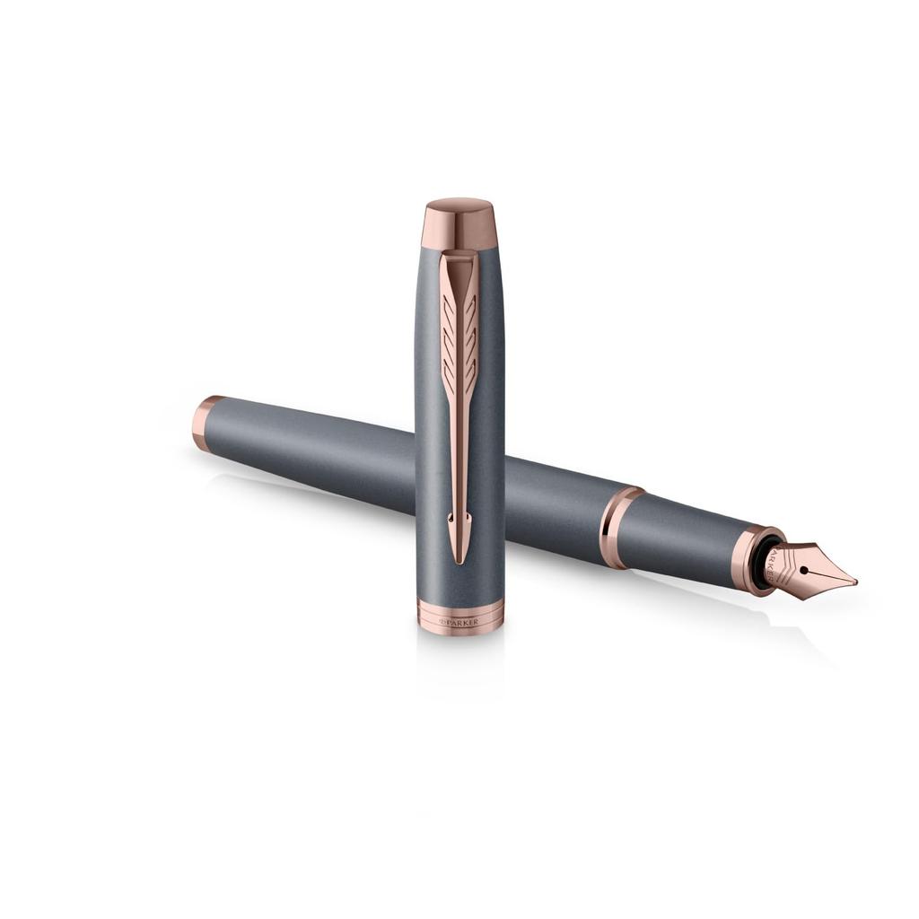 Parker Parker IM Fountain Slate Fine Gift Box Luxury Item 2235433 Pen, PGT, Nib, Included, Gift, No.