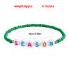 European and American KAROL G Bracelet Set Manana Sera Ocean Follow Fan Bracelet