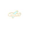 Cartoon Plane Earth  Air Balloon Enamel Pin Brooch Cartoon Women Men Denim Jackets Lapel Pins Backpack Badges Kids Fashion Je