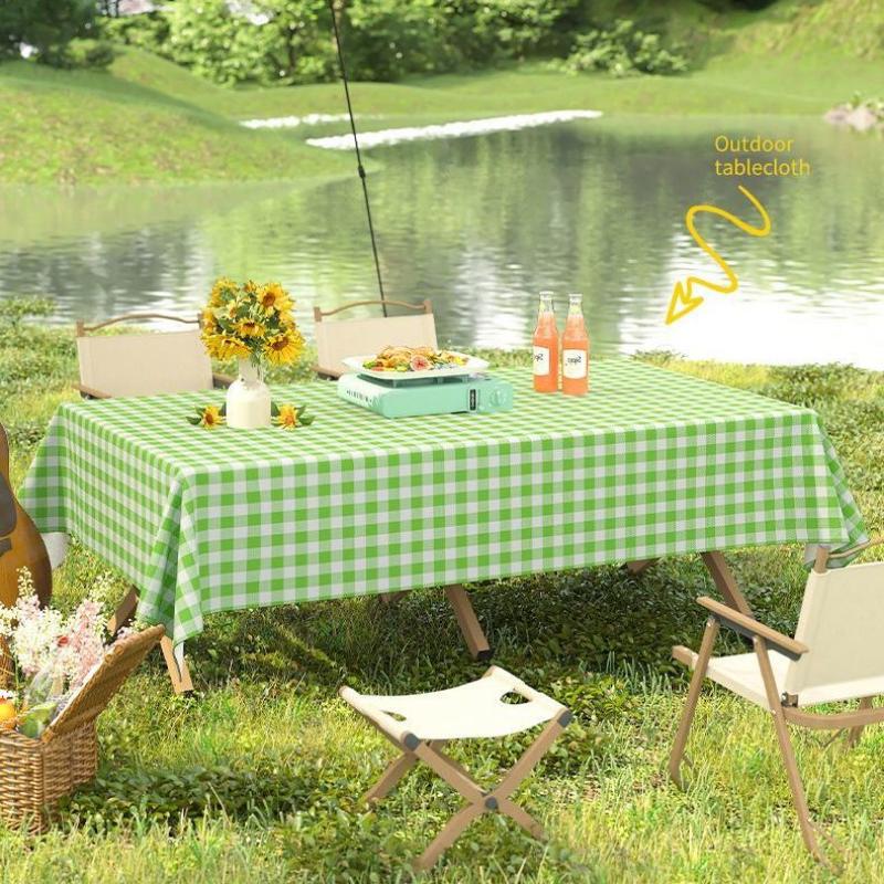 Outdoor Pastoral Style Camping Picknick Tischdecke Leichter Luxus High-End Wasserdicht Ölfest Sonnenschutz Grillen Frühlingsausflug Einweg-Tischdecke