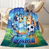 Winter Sports Celebration Customize Text Blanket Throw Customizable Blanket Warmthful Decor for Chair Nap Bed Office Chair Ideal for All Seasons