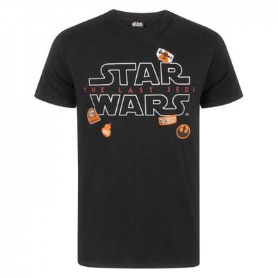 Mens The Last Jedi Badges T-Shirt