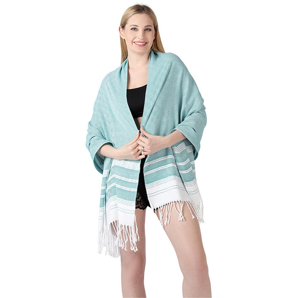 Soft Comfortable Turkish Cotton Bath Towel Beach Towel for Beach Pool Yoga Picnic Adventures Multiuse Shower Towel