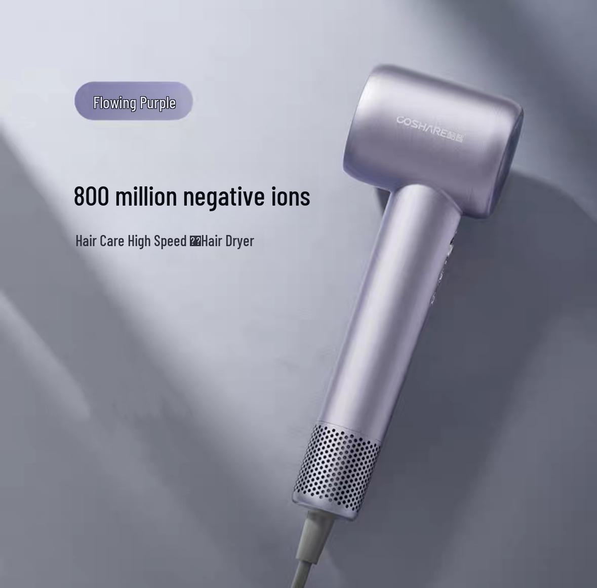 

Cool Shark HD10 портативный фен без листьев, 11 Вт, высокоскоростная быстрая сушка