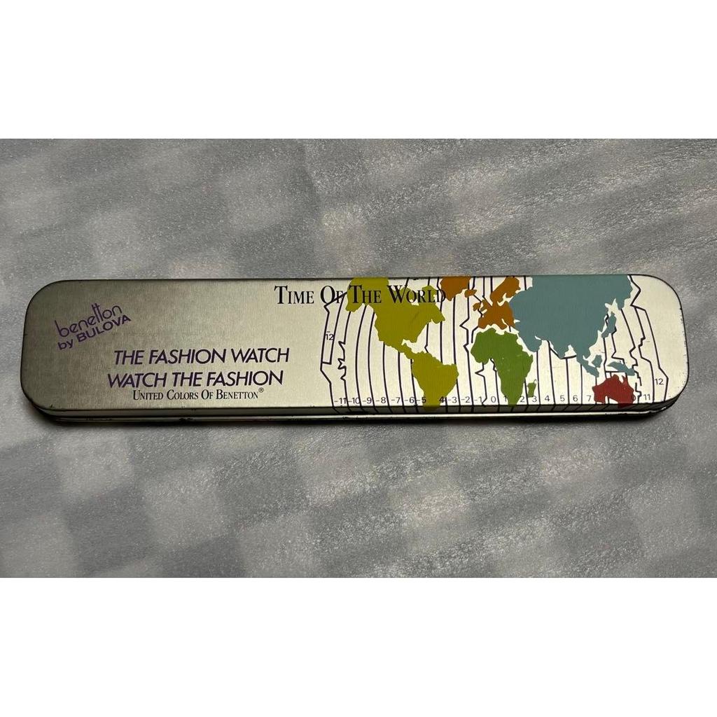 Used BENETTON by BULOVA BENETTON by BULOVA Watch TIME OF THE WORLD