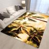 3D Printing Palm Tree Sea Beach Carpet Living Room Sofa Table Rug Bedroom Bedside Rug Dining Carpets Rug for Bathroom Decoration