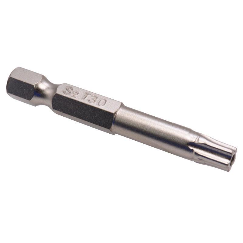 7-Piece Nickel-Plated 50mm S2 Star Bit Screwdriver Set BST-014