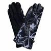 Colorful Pattern Warm Gloves Embroidered Women Mittens Ethnic Style Outdoor Cycling Gloves