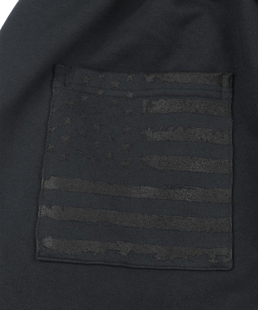 UNKNOWNCOMENORMAL Usa Star Flag Sweat Pants [Charcoal]