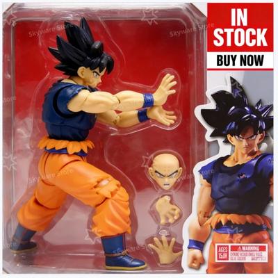 New Dragon Ball Super Son Goku Action Figure Migatte No Kizashi Movable Joint Collectible Model Doll Gift IN STOCK HOT Round Sensory Compression