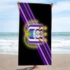 RSC Anderlecht Druck Strandtuch, Großes Weiches Schnelltrocknendes Handtuch für Strand Camping Schwimmen