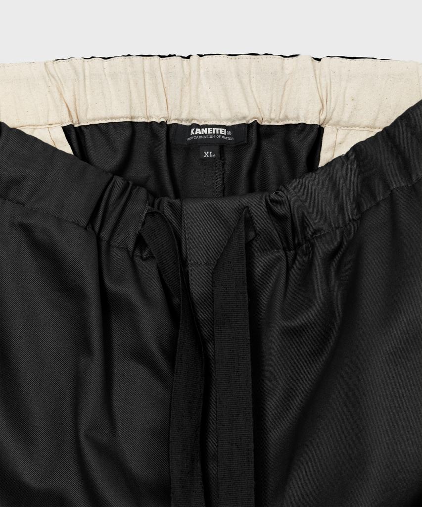 Kaneitei Wide Cargo Pants (Black)