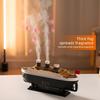 Essential Oil Diffuser, Aromatherapy Humidifier with Remote Control 7-Color LED Lights 2 Mist Modes Auto Shut-Off for Home Bedroom