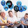 Video Game Balloons - Gamer Birthday Party Kit with Controller & Garland Arch for Kids, Boys & Girls - Latex Balloons - Game Themed Party Supplies