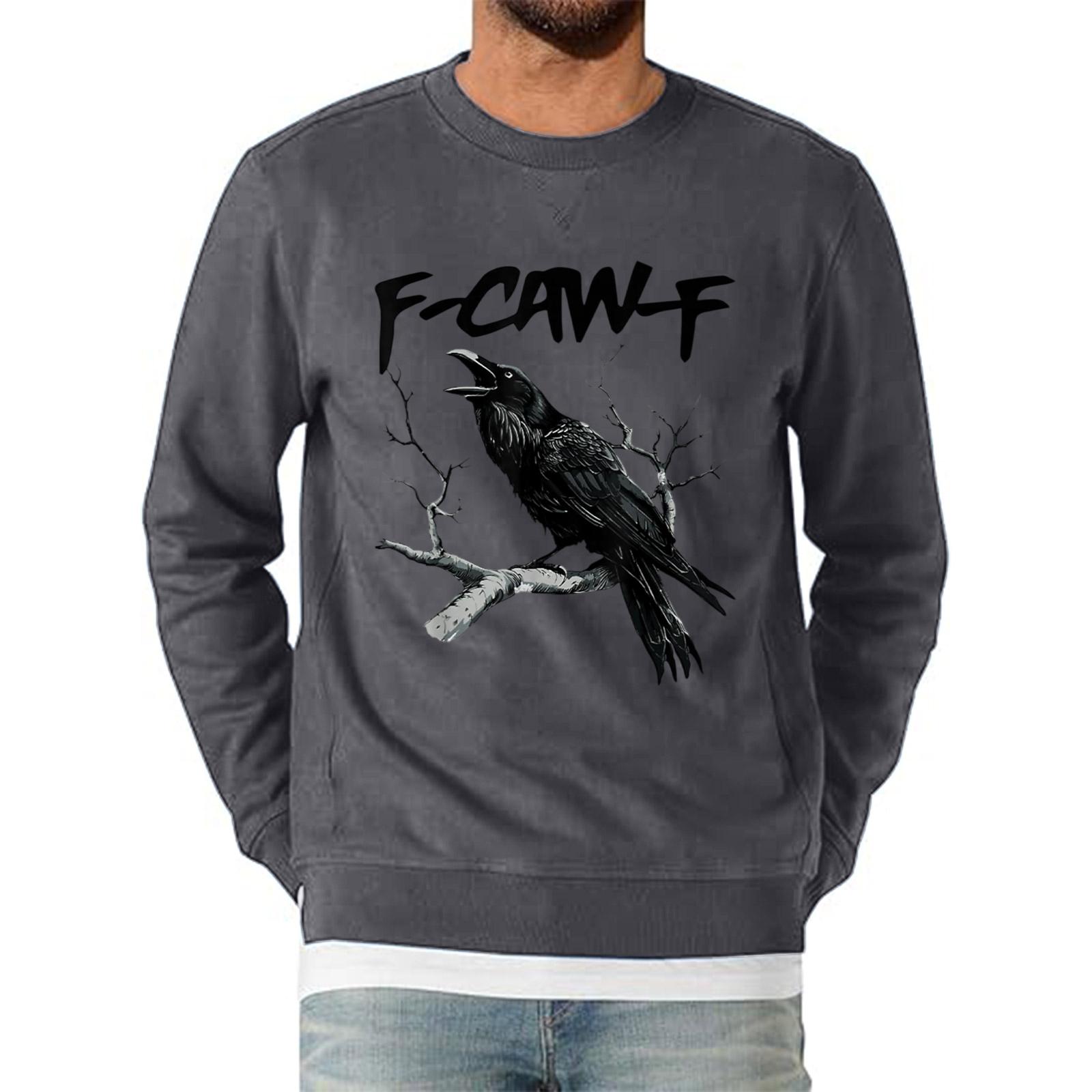 

Мужская мода повседневный принт с коротким рукавом круглый вырез пуловер топы L тёмно-синий