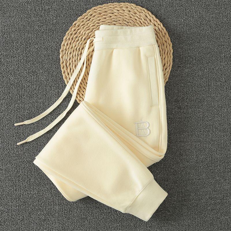 

Зимние фиолетовые женские повседневные утепленные спортивные брюки с завязками на щиколотках Apricot(Fleece-lined paragraph) 2XL code pants