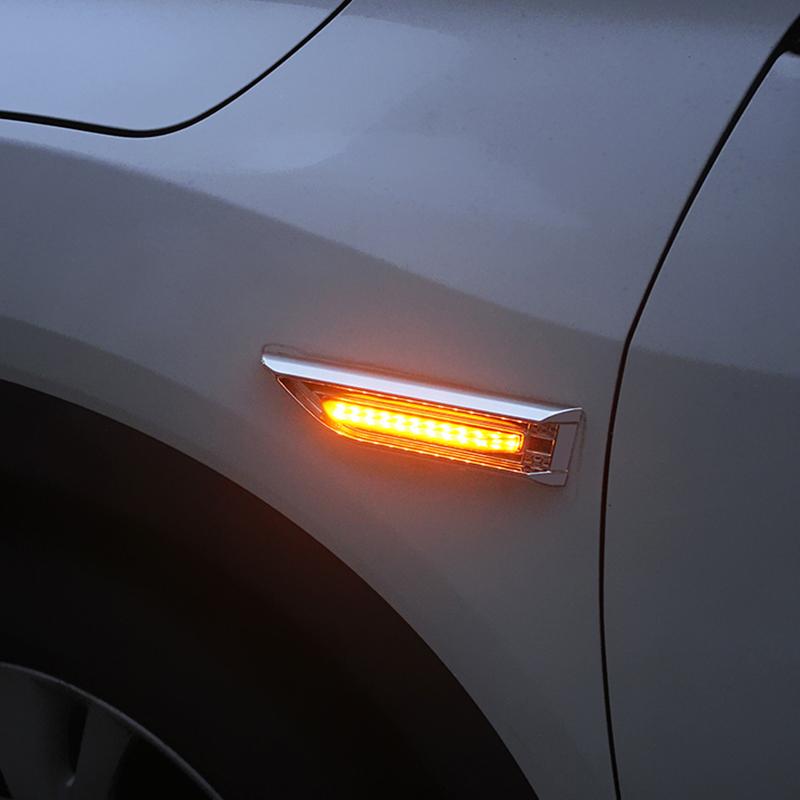 AABHC1 For Chevrolet Cruze Orlando Monza CAVALIER Epica Camaro Captiva Astro AVEO BERETTA Car side turn signals lamp RGB and flowing